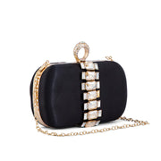 Black Fancy Clutch