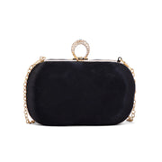 Black Fancy Clutch