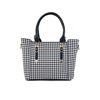 Blkwht Formal Hand Bag