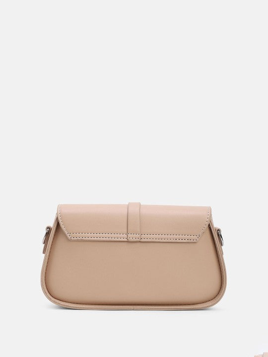 Campus Sutra Women Textured Crossbody Leather