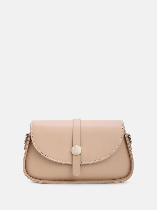 Campus Sutra Women Textured Crossbody Leather